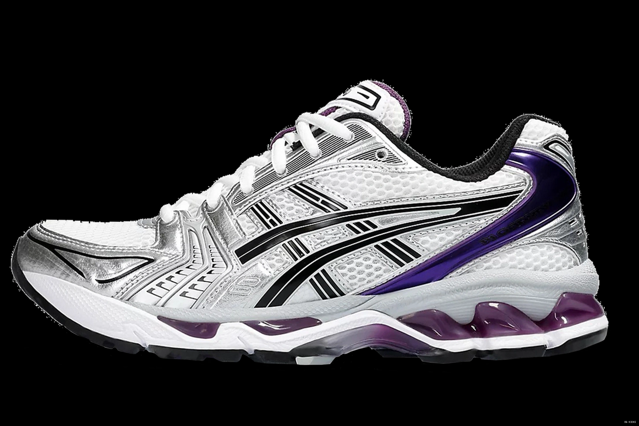 Grape W Dark White ASICS 14 Gel-Kayano 0812